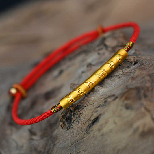 Tibetan Buddhist Lucky Bracelet Red String Bracelet
